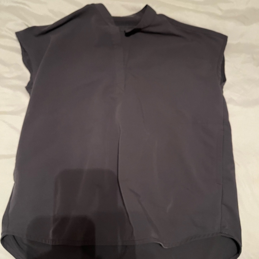 Charcoal Gray FIGS Top